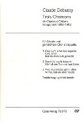 Trois Chansons De Charles D'orleans : For Alto Solo and Mixed Choir A Cappella.