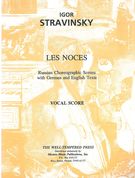 Les Noces [G/E].