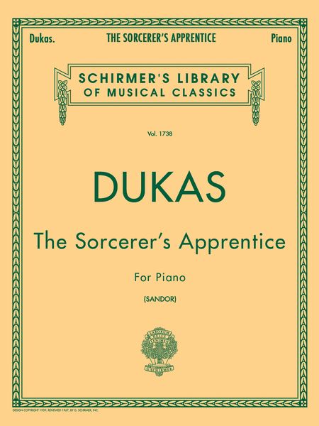 Sorcerer's Apprentice / arr. For Piano.