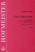 Vier Volkslieder : In Sätzen Für Gemischten Chor.