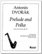 Prelude and Polka, Op. 39 : For Saxophone Quartet (SATB).