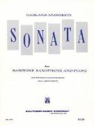 Sonata : For Baritone Saxohpone and Piano.