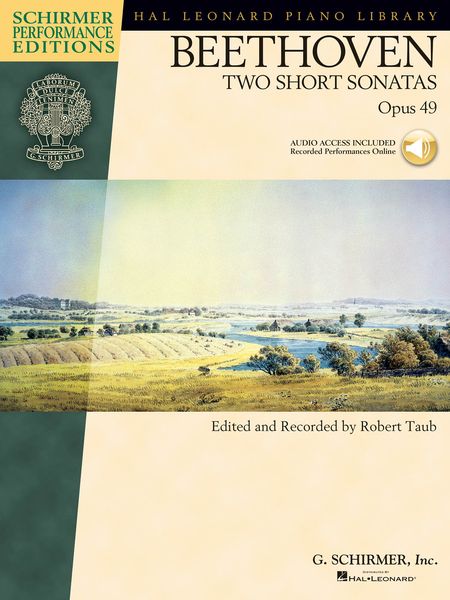 Two Short Sonatas, Op. 49 : For Piano / edited by Robert Taub.