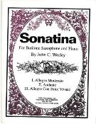 Sonatina : For Baritone Saxophone and Piano.
