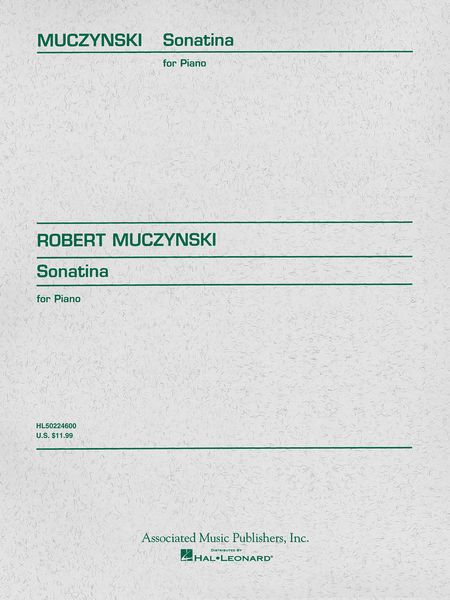 Sonatina In F, Op. 1 : For Piano.