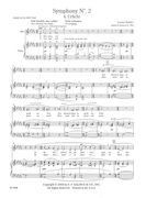 Symphony No. 2 (4th & 5th Movements) : reduction For Voices and Piano.