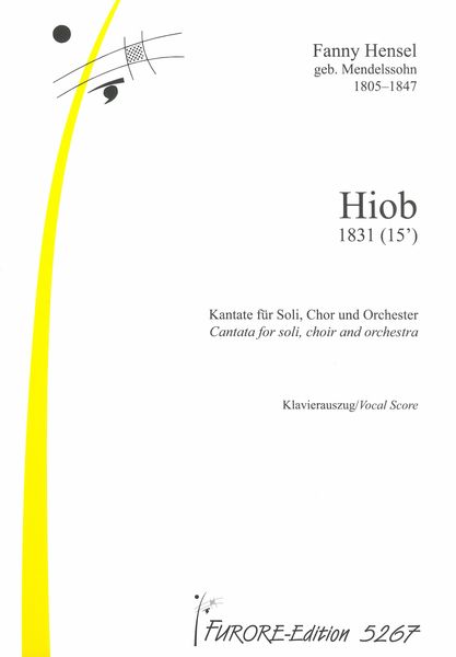 Hiob : Kantate Für Soli, Chor und Orchester - Piano Score.