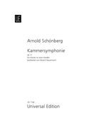 Chamber Symphony No. 1 In E Major, Op. 9 : Piano reduction by Steuermann.