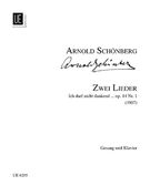 Ich Darf Nicht Dankend = I May Not Thank, Op. 14/1 : For Voice and Piano.