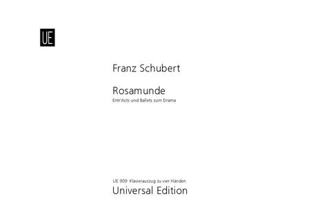 Rosamunde, D 797 Op.26 : For 1pf/4hds / arranged by Arnold Schoenberg.