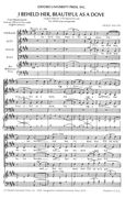 I Beheld Her, Beautiful As A Dove : For SATB A Cappella.