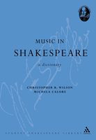 Music In Shakespeare : A Dictionary.