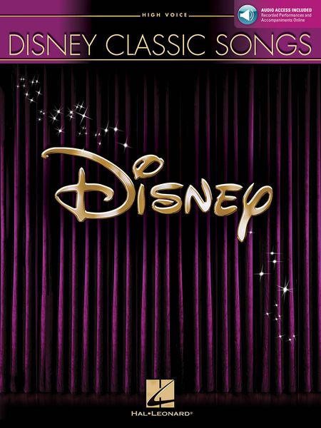 Disney Classic Songs : For High Voice.