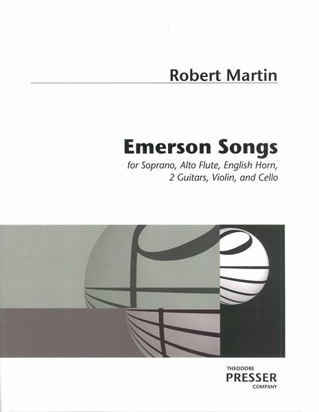 Emerson Songs : For Soprano, Alto Flute, English Horn, 2 Guitars, Violin And Cello (2003-04).