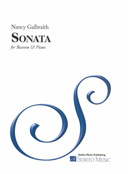 Sonata : For Bassoon and Piano.
