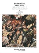 Eight Pieces, Vol. I : Nos. 1-4, Op. 83 : For Clarinet, Viola and Piano.