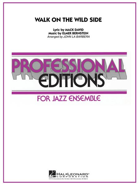 Walk On The Wild Side : Authentic Buddy Rich Edition.