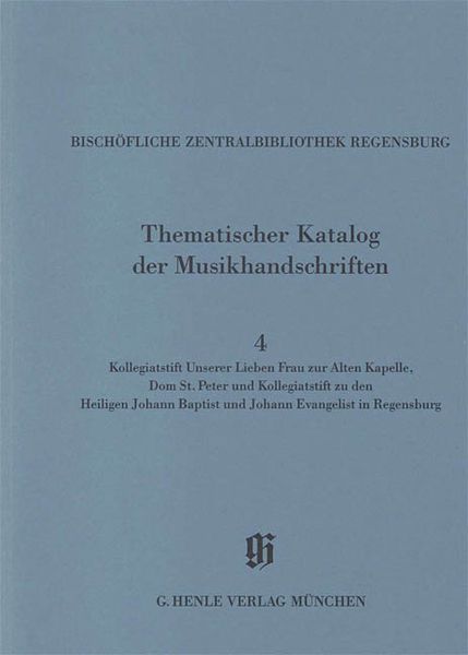 Episcopal Central Library, Regensburg, Vol. 4.