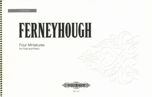 Four Miniatures : For Flute and Piano.