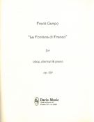 Fontana Di Franco, Op. 129 : For Oboe, Clarinet And Piano.