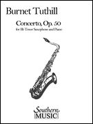 Concerto For Tenor Saxophone and Orchestra, Op. 50 : Piano reduction.