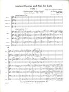 Ancient Dances and Airs For Lute, Suite 1 : For Orchestra / edited by Douglas Stroud.