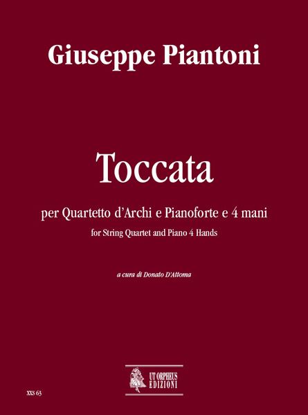 Toccata : For String Quartet and Piano 4 Hands / edited by Donato d'Attoma.