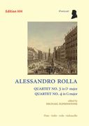 Quartet No. 3 In D Major/Quartet No. 4 In G Major : For Flute, Violin, Viola and Cello.