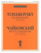 Six Romances, Op. 28 : For Voice And Piano.