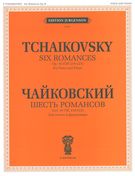 Six Romances, Op. 16 : For Voice And Piano.