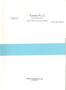 Cantata No. 22 : Jesus Nahm Zu Sich Die Zwoelfe, BWV 22.