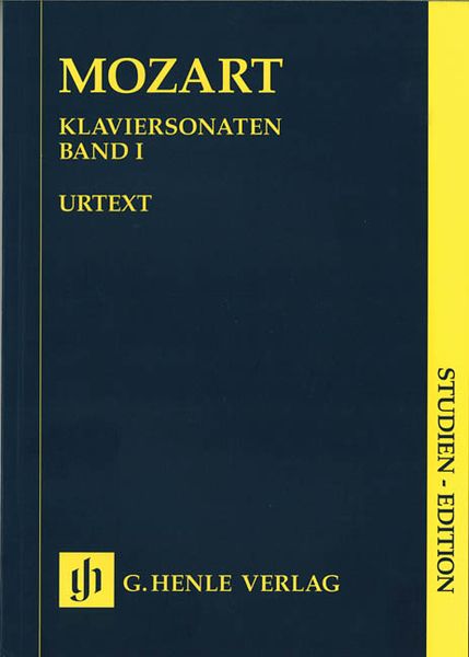 Sonatas : For Piano, Band I - Urtext.