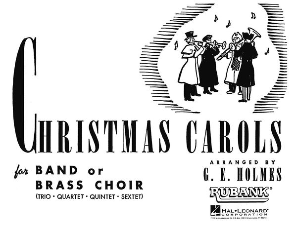 Christmas Carols For Band Or Brass Choir - Conductor Score (Concert Band).