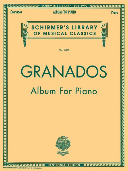 Album For Piano.