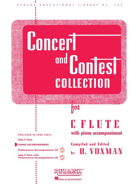 Concert and Contest Collection : For Flute With Piano Accompaniment.