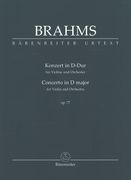 Concerto In D Major, Op. 77 : For Violin and Orchestra.