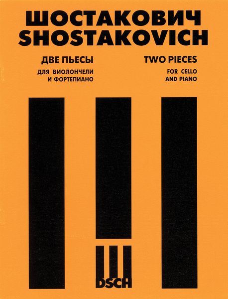 Two Pieces : For Cello and Piano / arranged by Levon Atovmian.