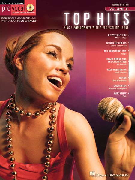 Top Hits : Sing 8 Big Screen Hits With A Professional Band / Women's Edition.