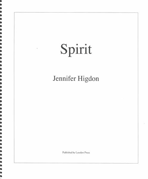 Spirit : For Brass and Percussion.