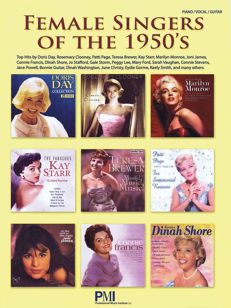 Female Singers Of The 1950s.