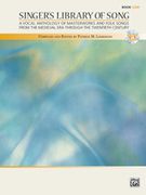 Singer's Library Of Song : Low Voice.