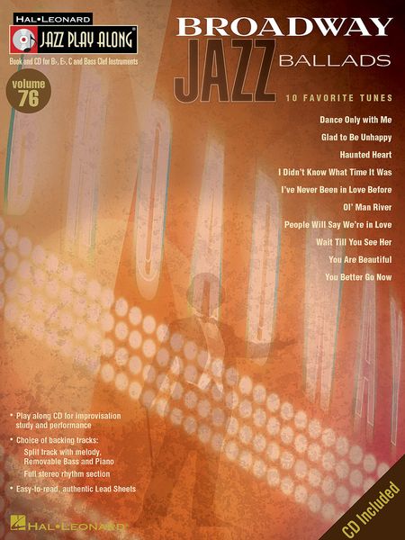 Broadway Jazz Ballads : 10 Favorite Tunes.