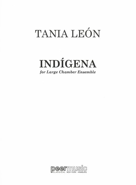 Indigena : For Chamber Ensemble.