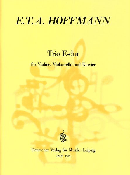 Trio In E Major : For Violin, Violoncello and Piano / edited by Herbert Schulze.