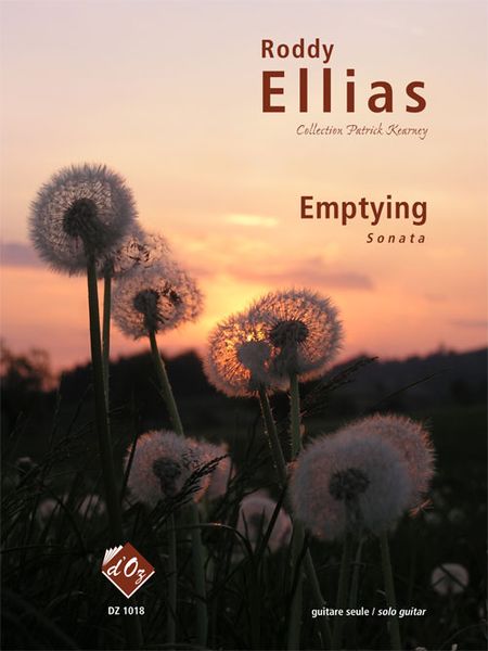 Emptying : Sonata For Solo Guitar. Avance.