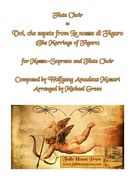 Voi, Che Sapete, From le Nozze Di Figaro : Arr. For Mezzo-Soprano And Flute Choir By Michael Green.