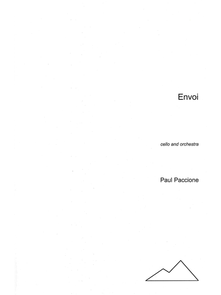 Envoi : For Cello And Orchestra (2006).
