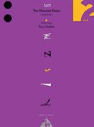 Ten Klezmer Duos (Sephardic), Vol. 2 : For 2 Violins.