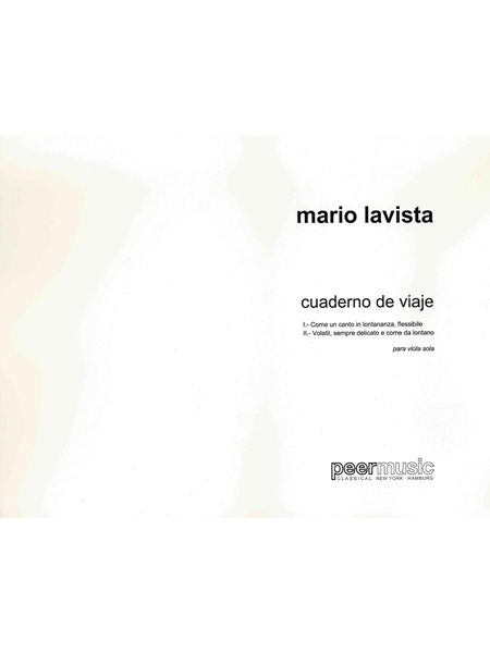 Cuaderno De Viaje : Para Viola Sola (1989).