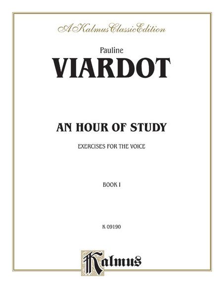 An Hour of Study : Exercises For The Voice.